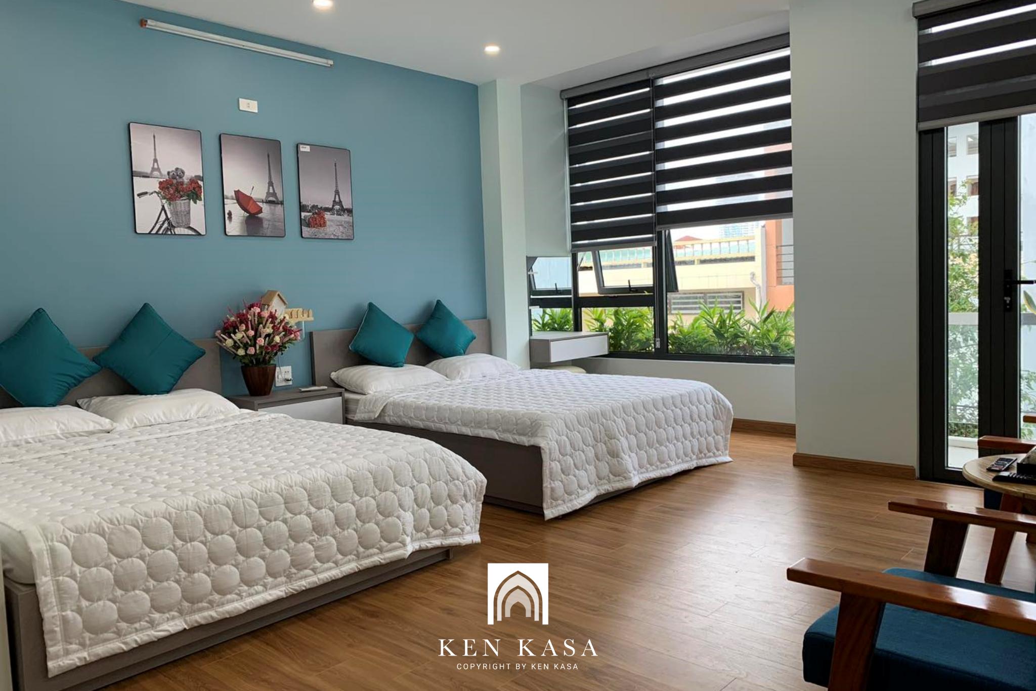 &aacute;nh s&aacute;ng tự nhi&ecirc;n khi thiết kế nội thất homestay phong c&aacute;ch tối giản